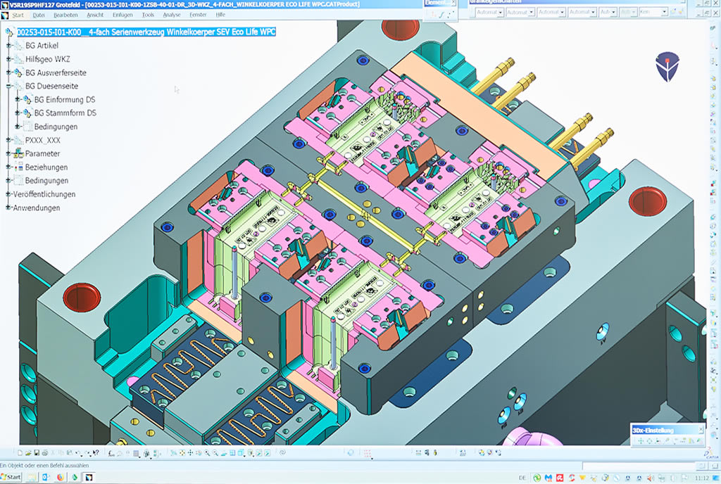 Werkzeugkonstruktion